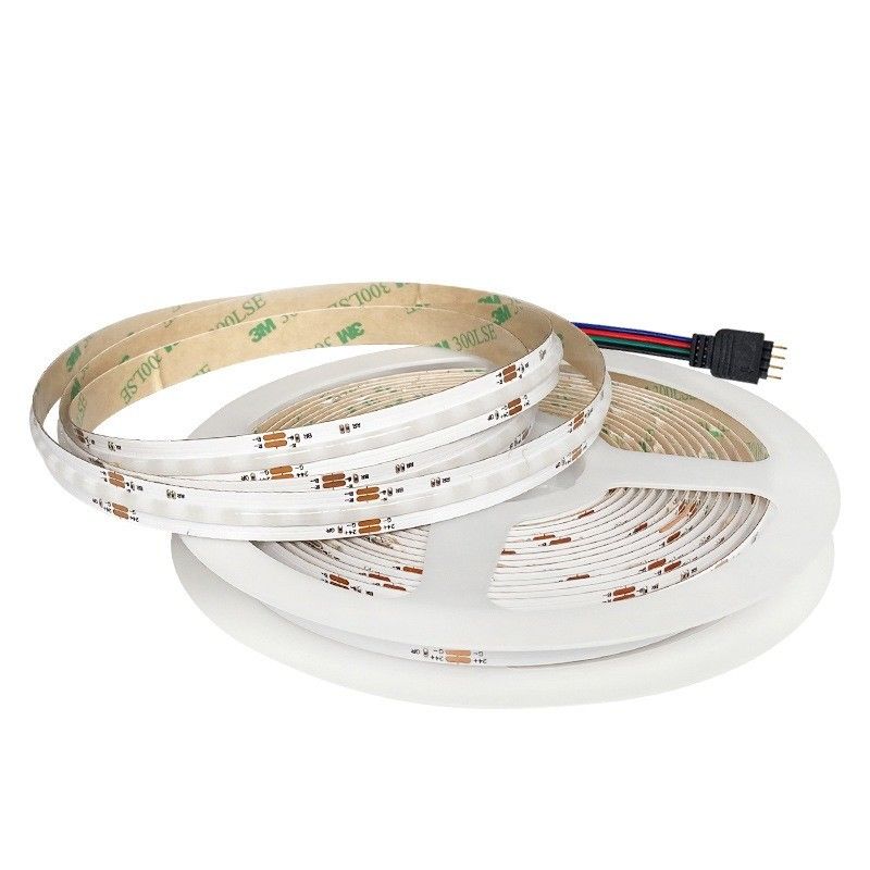 50000 Stunden Arbeitszeit COB LED Streifenlicht DC 12V 24V angepasst RGB RGBW RGBCCT Streifen