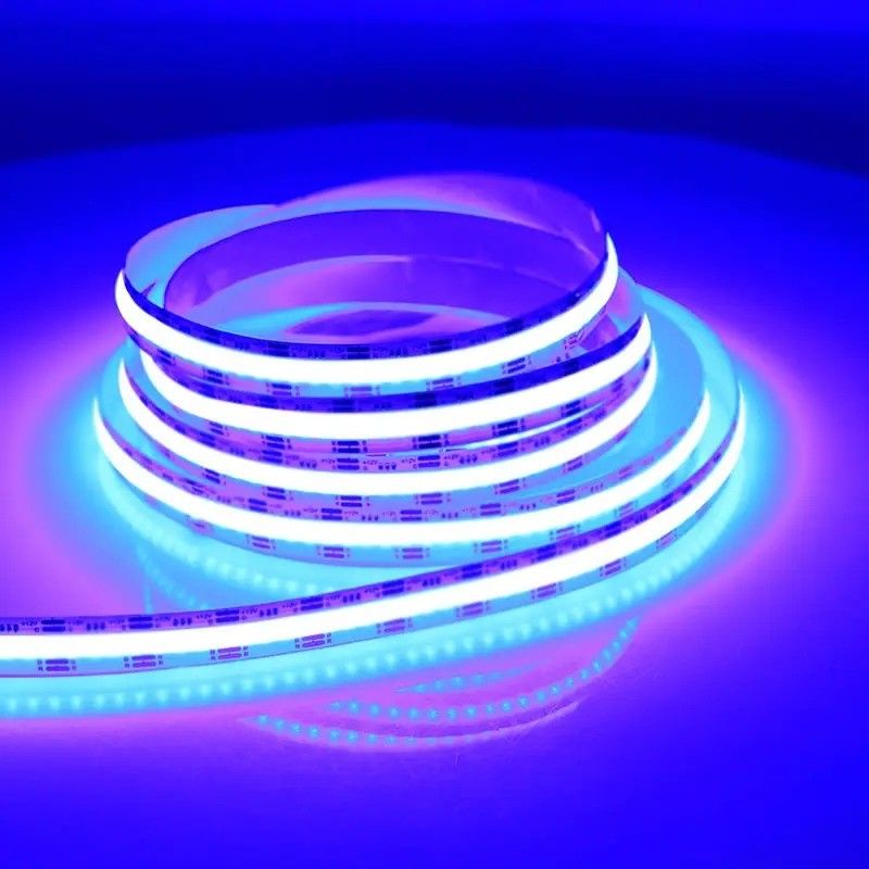 Versorgung mit flexiblen digitalen RGB-COB-LED-Streifenleuchten mit 50000 Arbeitsstunden und 3-