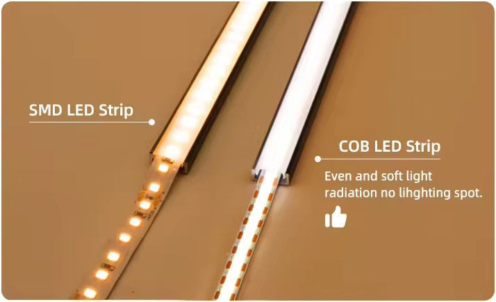 Versorgung mit flexiblen digitalen RGB-COB-LED-Streifenleuchten mit 50000 Arbeitsstunden und 3-