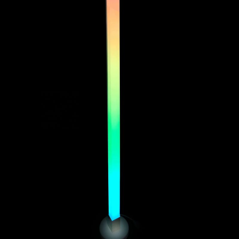 DIY App Control LED Eckbodenlampe Mehrfarbige Beleuchtung für Bar Schlafzimmer Spielzimmer