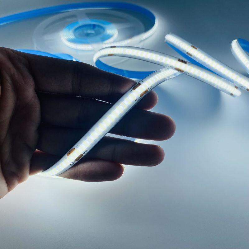 12V/24V Cob Led Strip 320Leds/m 5m/10m/20m/50m Schneidbar alle 3 LEDs