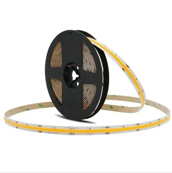 1000lm 12V 24V 5mm 8mm 10mm Cob Led Streifenlicht für Schränke Heim DIY-Beleuchtungsprojekte