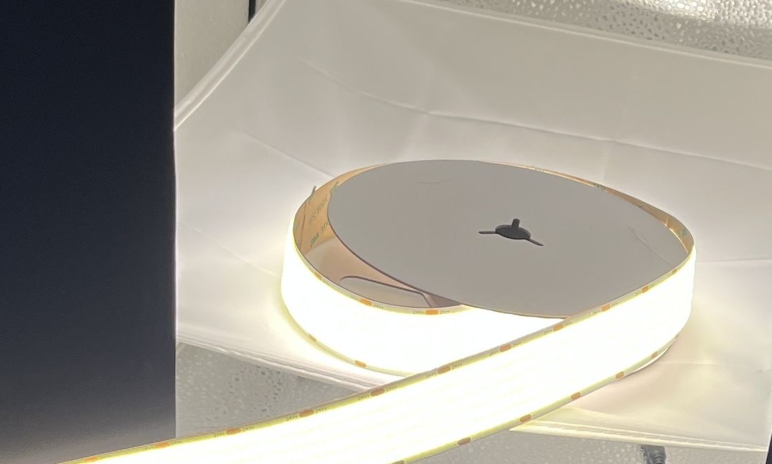 CRI 90 24V Cob Streifenlicht für Innenbeleuchtung Lampenkörper Material FPC LED Widerstand