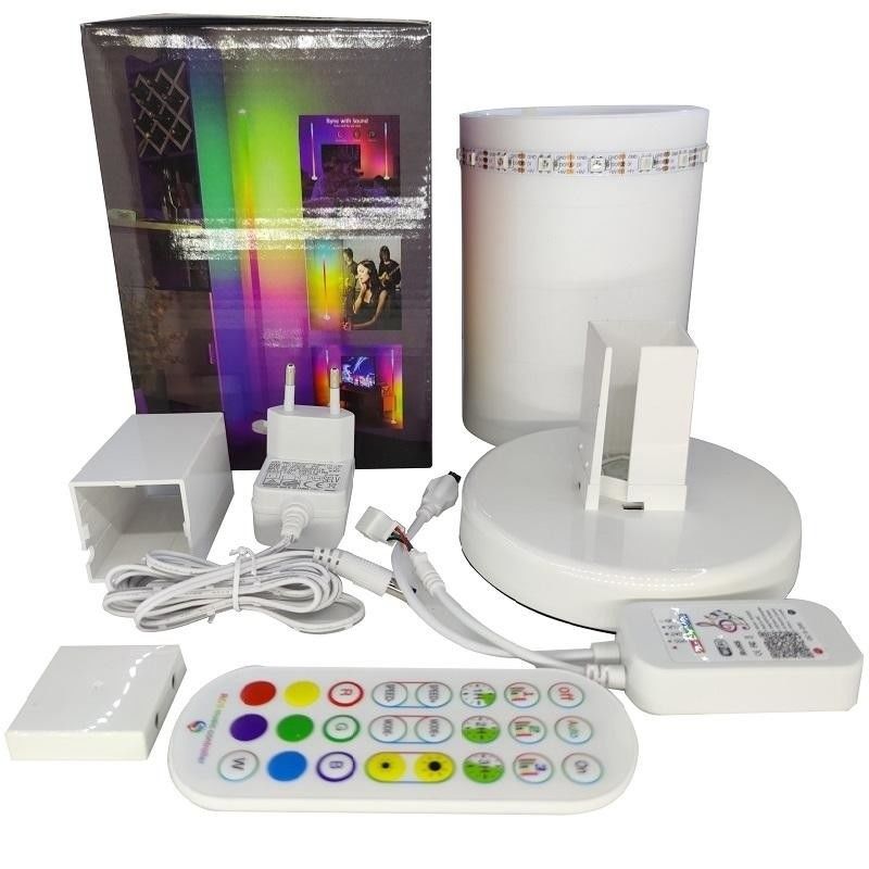 IP44 DC5V Magische Musik LED-Boden-Umgebungslichtstreifen mit APP und Fernbedienung