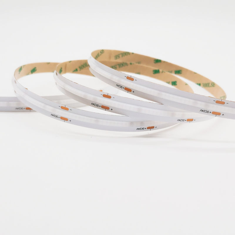 756LED RGB 10mm Breite COB LED Streifenlicht Direktunterstützung Dimmer und breiter Spannungsbereich