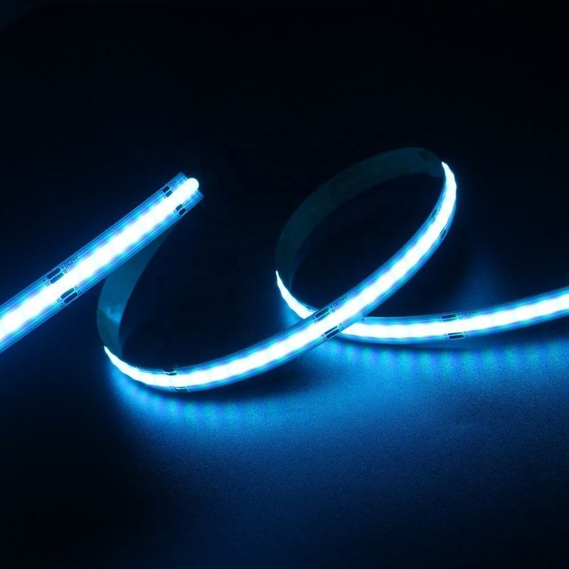 756LED RGB 10mm Breite COB LED Streifenlicht Direktunterstützung Dimmer und breiter Spannungsbereich