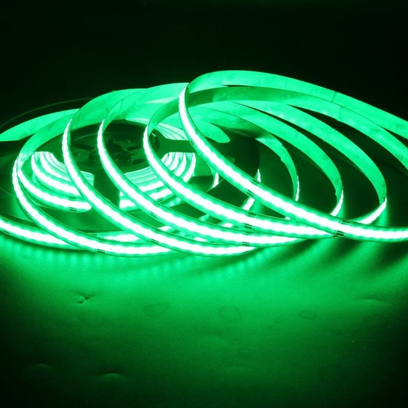 756LED RGB 10mm Breite COB LED Streifenlicht Direktunterstützung Dimmer und breiter Spannungsbereich