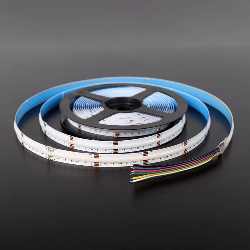50000 Stunden Lebensdauer RGBCCT COB LED Streifenlicht für Wohn- und Schlafzimmerbeleuchtung