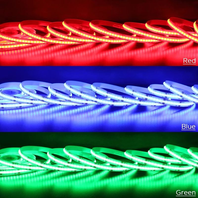 24V RGBCCT LED-Streifenleuchten COB 840LEDs für Landschaftsdekorative Innenbeleuchtung
