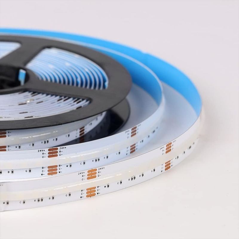 COB LED-Linienstreifenlicht 21W/M 840LEDs/M DC24V Gut RGBWW RGBW RGBCCT 3000K 6000K
