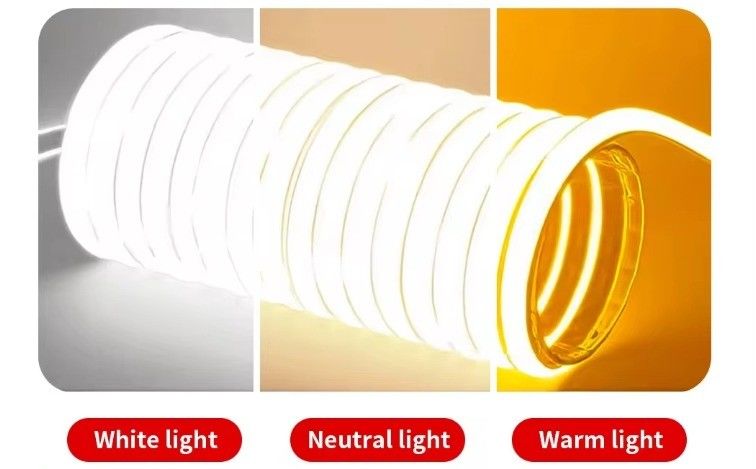 Hochspannungs-Flexible COB LED Streifenlicht IP65 Wasserdicht 50M 100M pro Rolle mit 30000 Stunden Lebensdauer und 80 CRI