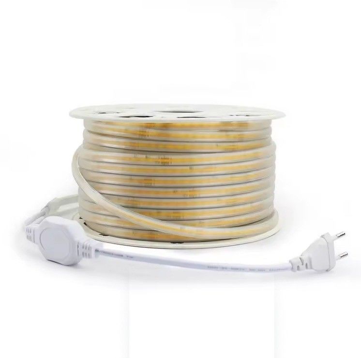 Außenwasserdichtes Hochspannungs-COB-LED-Streifenlicht mit IP65 und CRI Ra von 80