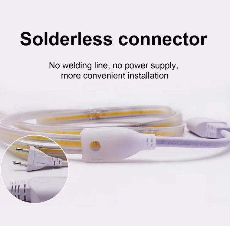 Flexible COB LED Streifenlicht 288 LEDs Hochspannung 110V 220V 2700K 3000K 4000K 6000K IP65
