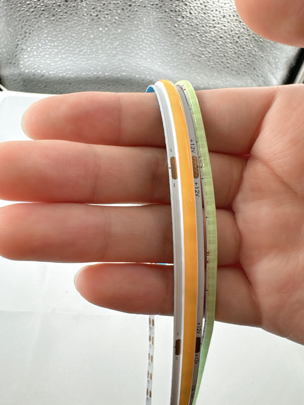 Super dünne 3mm Breite Kupfer PCB Cob Streifen Licht für Innen-Außen-Büro Dekoration